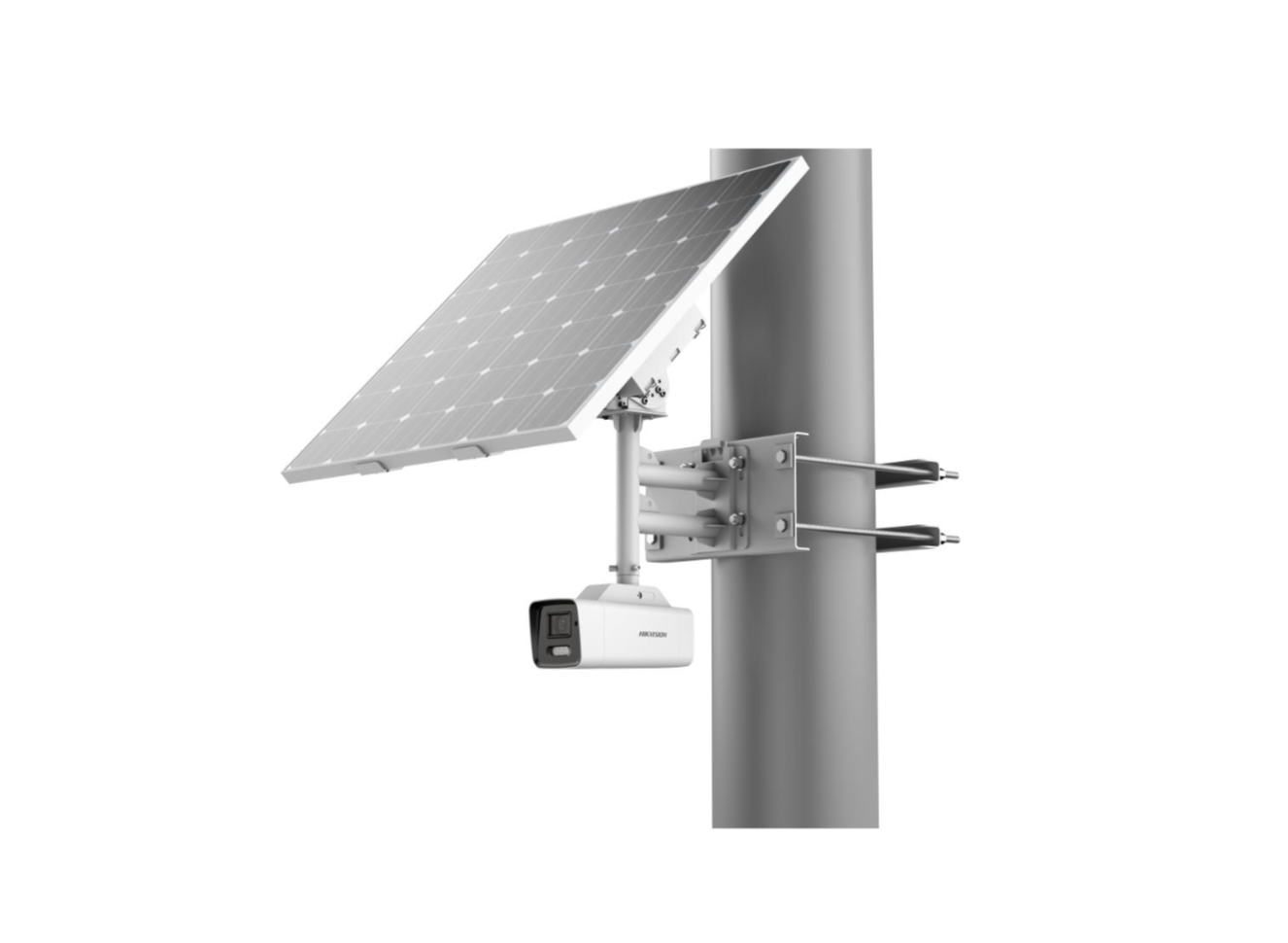 Kit Solar 4G Hikvision 4MP ColorVu 80W 360Wh DS-2XS6A47G1-LS/C36S80
